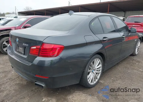 2011 BMW 550I from USA, damaged, VIN WBAFR9C54BC758675